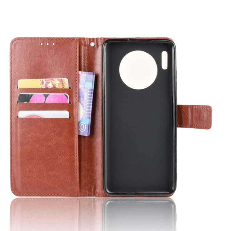 Retro Crazy Horse Texture Horizontal Flip Leather Case for Huawei Mate 30, with Holder & Card Slo...