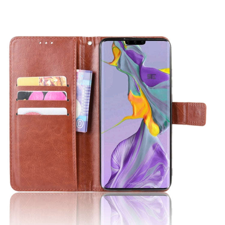 Retro Crazy Horse Texture Horizontal Flip Leather Case for Huawei Mate 30, with Holder & Card Slo...