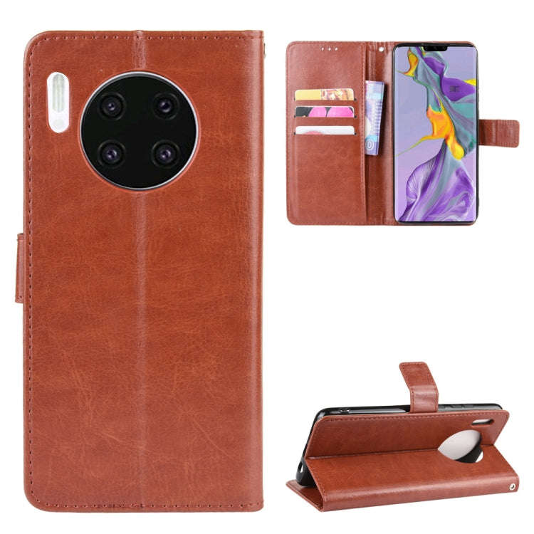 Retro Crazy Horse Texture Horizontal Flip Leather Case for Huawei Mate 30, with Holder & Card Slo...