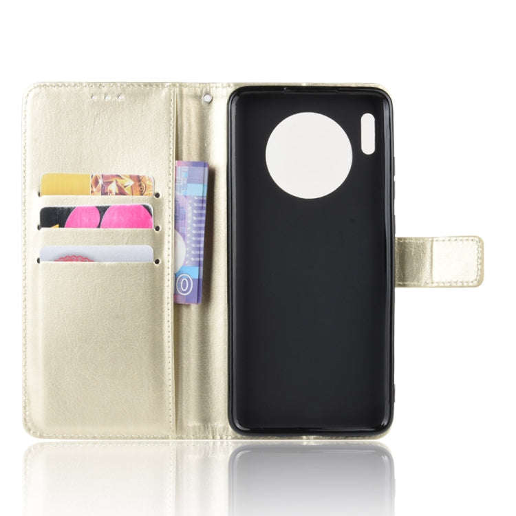Retro Crazy Horse Texture Horizontal Flip Leather Case for Huawei Mate 30, with Holder & Card Slo...