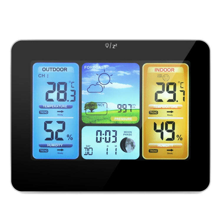 FJ3373   Weather Station Wireless Indoor Outdoor Sensor Multifunction Thermometer Hygrometer Digi...