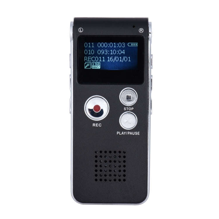 SK-012 8GB Voice Recorder USB Professional Dictaphone  Digital Audio With WAV MP3 Player VAR   Fu...