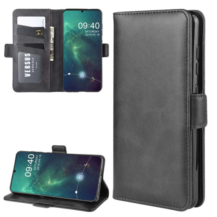 Wallet Stand Leather Cell Phone Case for NOKIA 6.2with Wallet & Holder & Card Slots(Black)