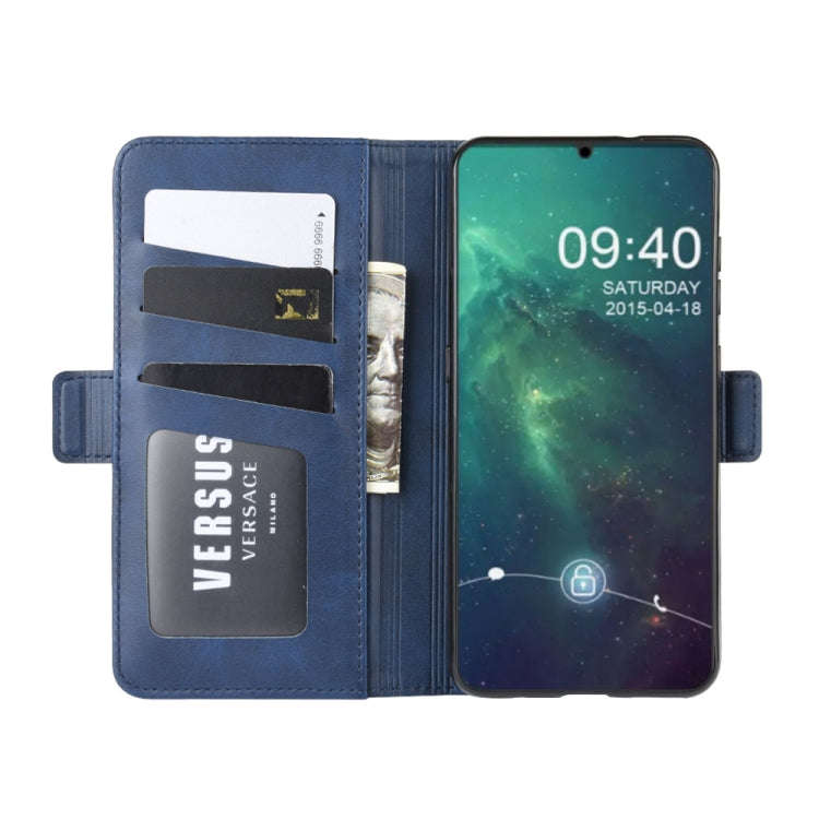Wallet Stand Leather Cell Phone Case for NOKIA 6.2with Wallet & Holder & Card Slots(Dark Blue)