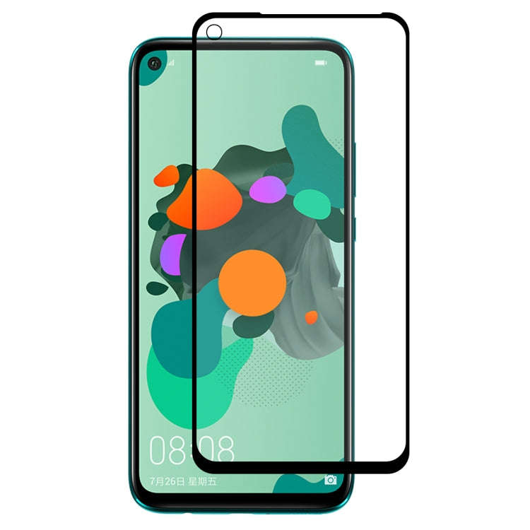 ENKAY Hat-prince Full Glue 0.26mm 9H 2.5D Tempered Glass Full Coverage Film for Huawei Nova 5i Pr...