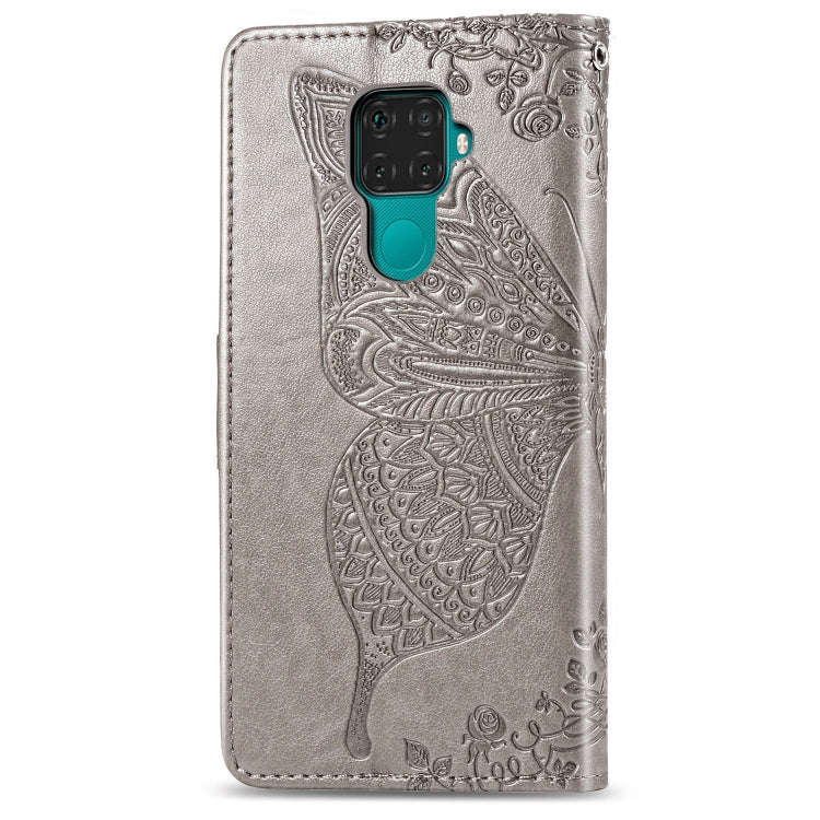 For Huawei Mate 30 Lite / Nova 5i Pro Butterfly Love Flowers Embossing Horizontal Flip Leather Ca...