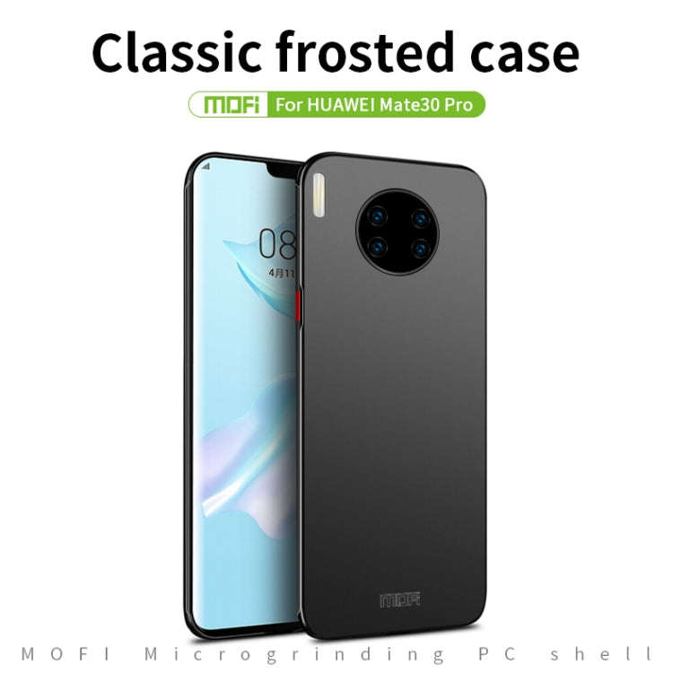 For Huawei Mate 30 Pro MOFI Frosted PC Ultra-thin Hard Case(Gold)