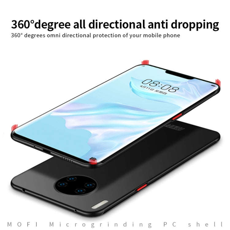 For Huawei Mate 30 Pro MOFI Frosted PC Ultra-thin Hard Case(Gold)