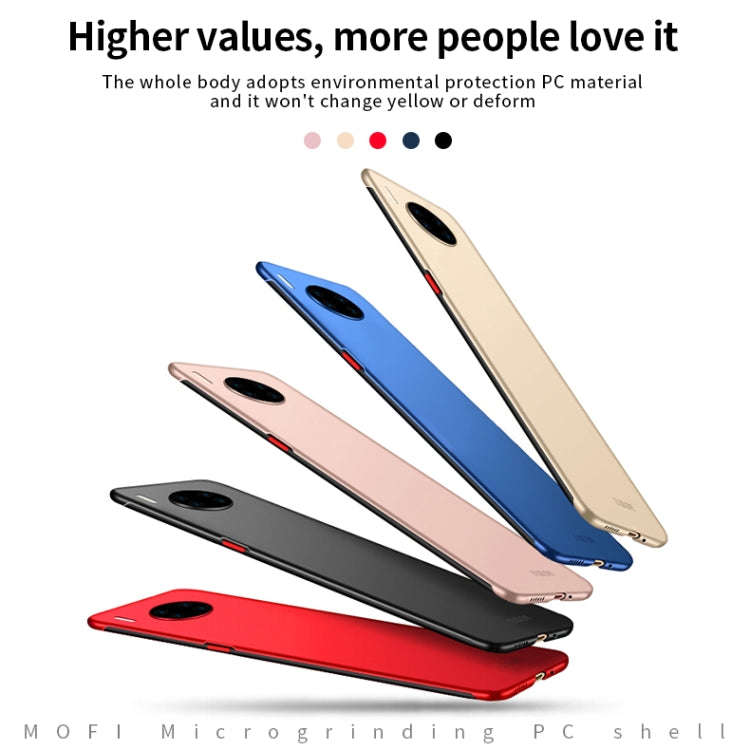For Huawei Mate 30 Pro MOFI Frosted PC Ultra-thin Hard Case(Red)