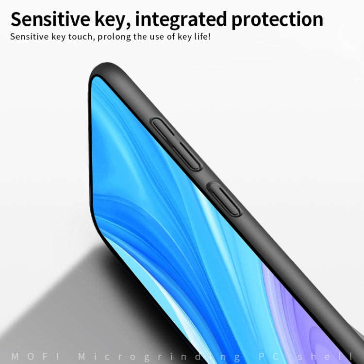 For Huawei P Smart Z/Y9 Prime 2019 MOFI Frosted PC Ultra-thin Hard Case(Black)