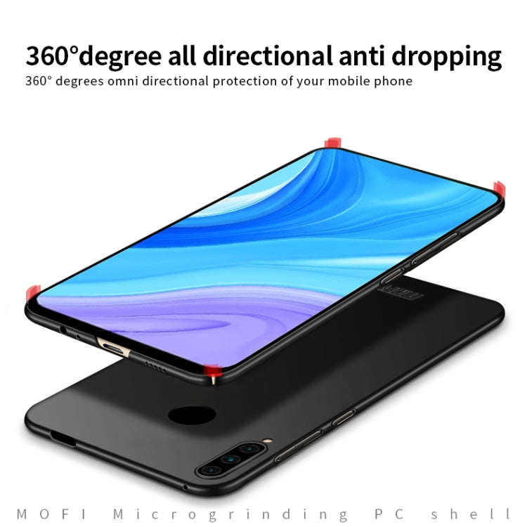 For Huawei P Smart Z/Y9 Prime 2019 MOFI Frosted PC Ultra-thin Hard Case(Blue)