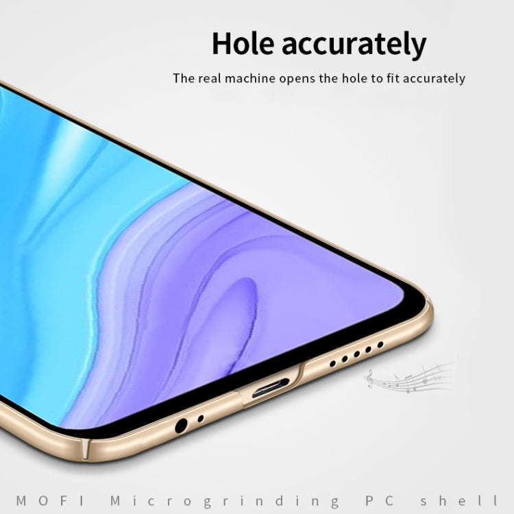 For Huawei P Smart Z/Y9 Prime 2019 MOFI Frosted PC Ultra-thin Hard Case(Blue)