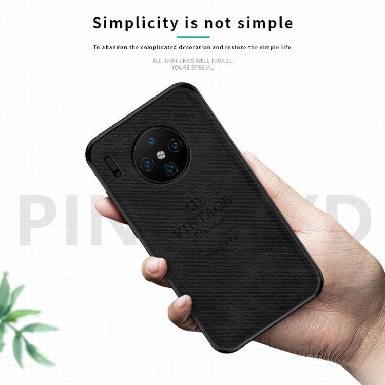 For Huawei Mate 30 PINWUYO Shockproof Waterproof Full Coverage PC + TPU + Skin Protective Case(Blue)