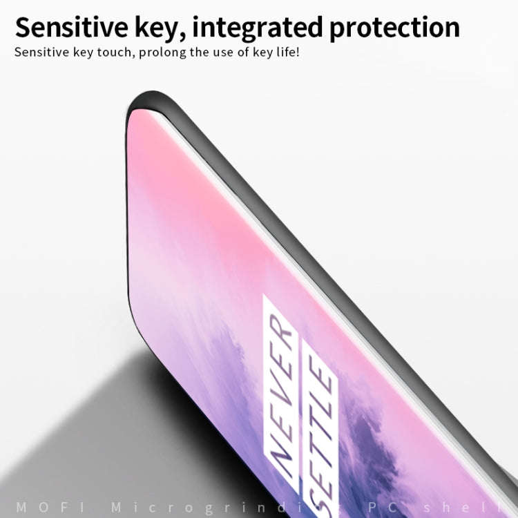 For Oneplus7 Pro MOFI Frosted PC Ultra-thin Hard Case(Rose gold)