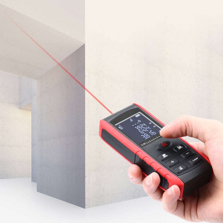E40 Laser Rangefinder Laser Distance Meter Measuring Device Digital Handheld Tools Module Range 4...