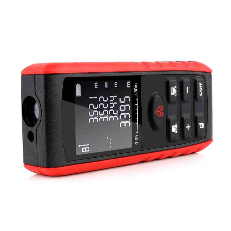 E80 Laser Rangefinder Laser Distance Meter Measuring Device Digital Handheld Tools Module Range 8...