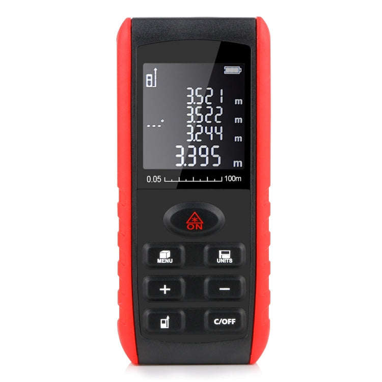E100 Laser Rangefinder Laser Distance Meter Measuring Device Digital Handheld Tools Module Range ...