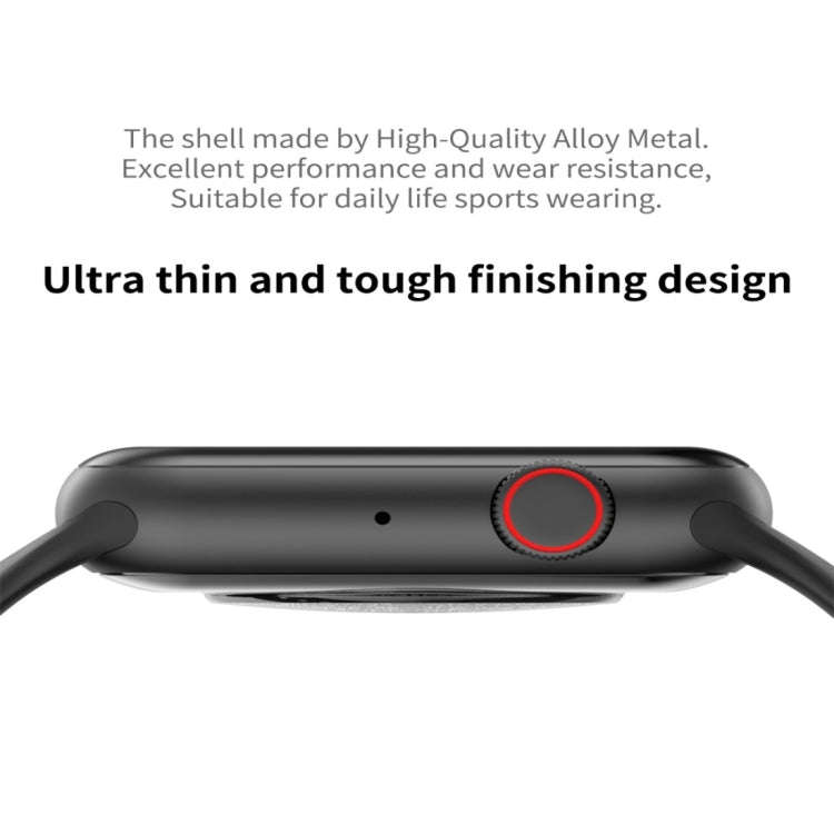 W34 1.54 inch IPS Color Screen Smart Watch,Support Call Reminder /Heart Rate Monitoring/Sleep Mon...