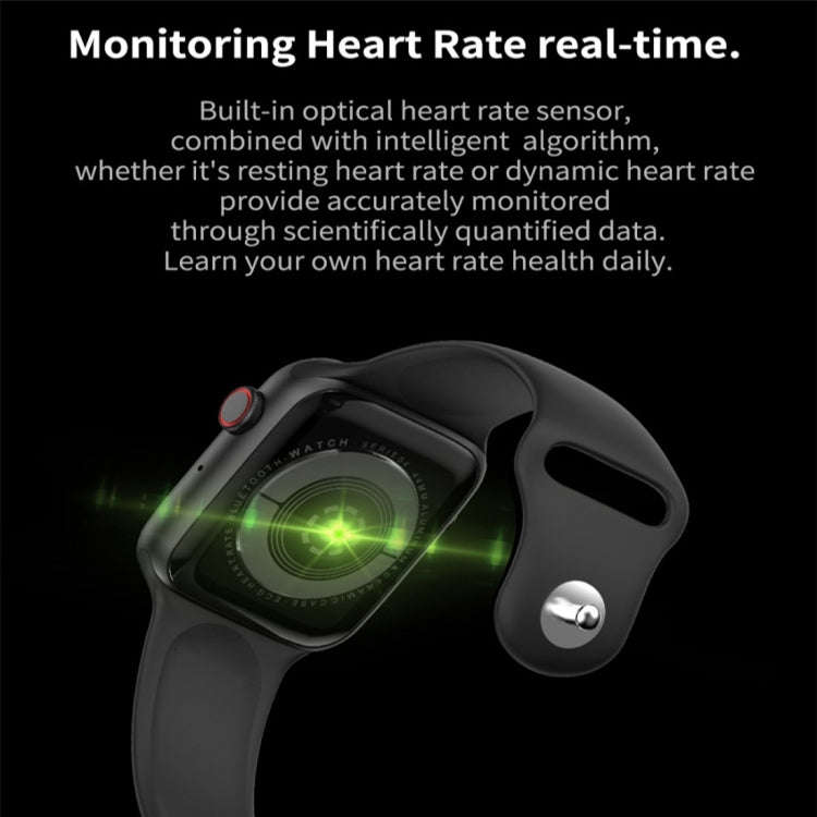 W34 1.54 inch IPS Color Screen Smart Watch,Support Call Reminder /Heart Rate Monitoring/Sleep Mon...