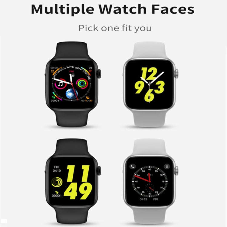 W34 1.54 inch IPS Color Screen Smart Watch,Support Call Reminder /Heart Rate Monitoring/Sleep Mon...