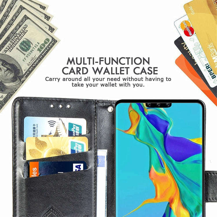 For Huawei Mate 30 Pro Butterfly Love Flower Embossed Horizontal Flip Leather Case with Bracket /...