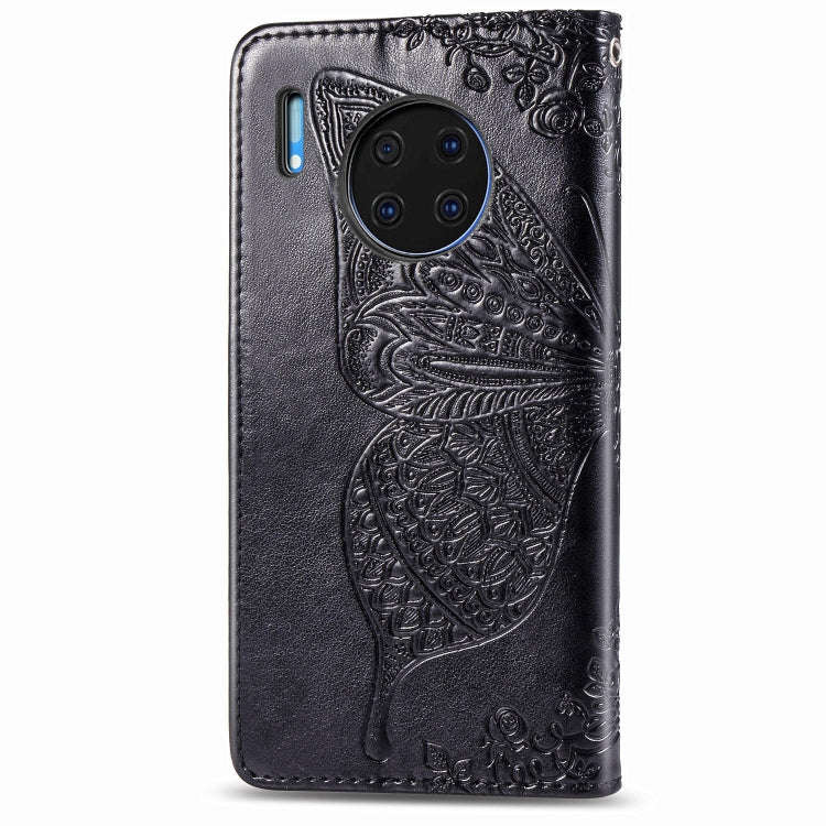 For Huawei Mate 30 Pro Butterfly Love Flower Embossed Horizontal Flip Leather Case with Bracket /...