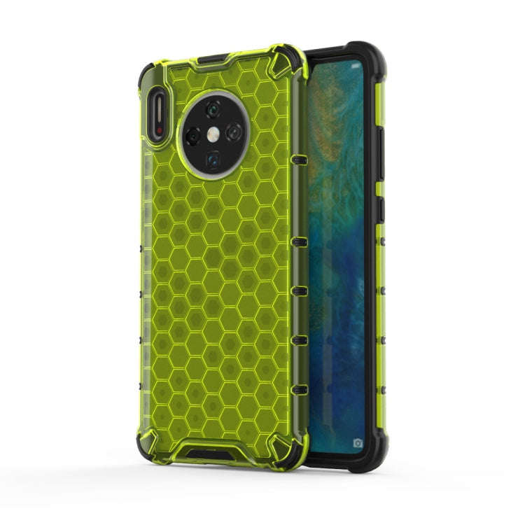 For Huawei Mate 30 Shockproof Honeycomb PC + TPU Case(Green)