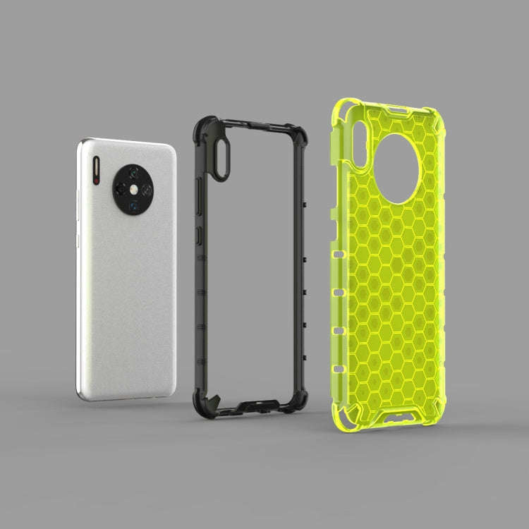 For Huawei Mate 30 Shockproof Honeycomb PC + TPU Case(Green)