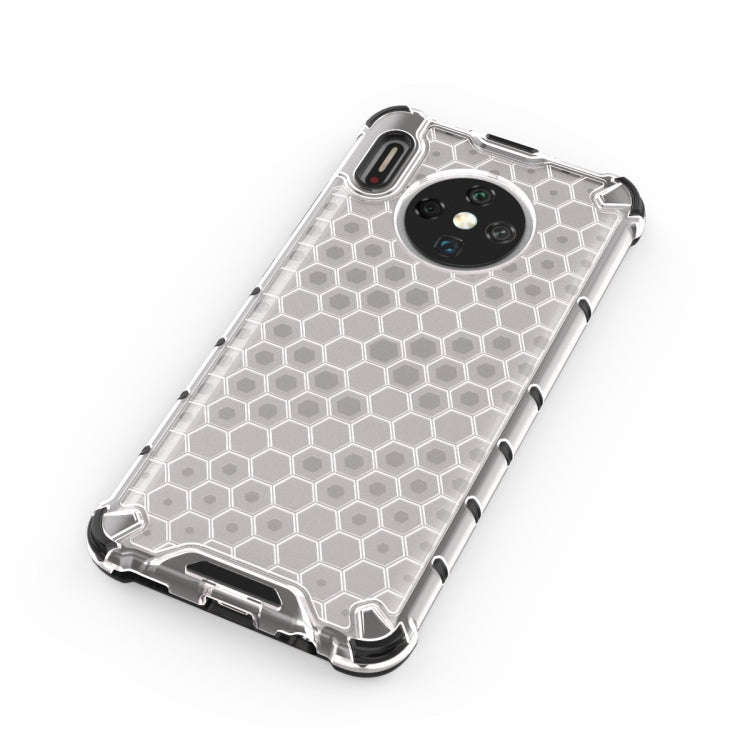 For Huawei Mate 30 Shockproof Honeycomb PC + TPU Case(White)