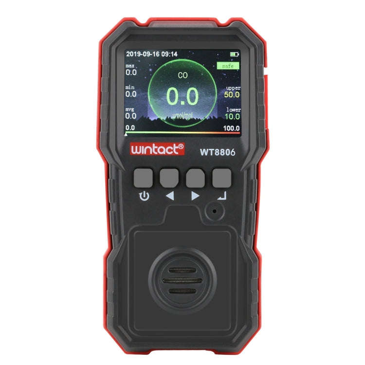WINTACT WT8806 Carbon Monoxide Monitor Professional Rechargeable Gas Sensor High Sensitive Poison...