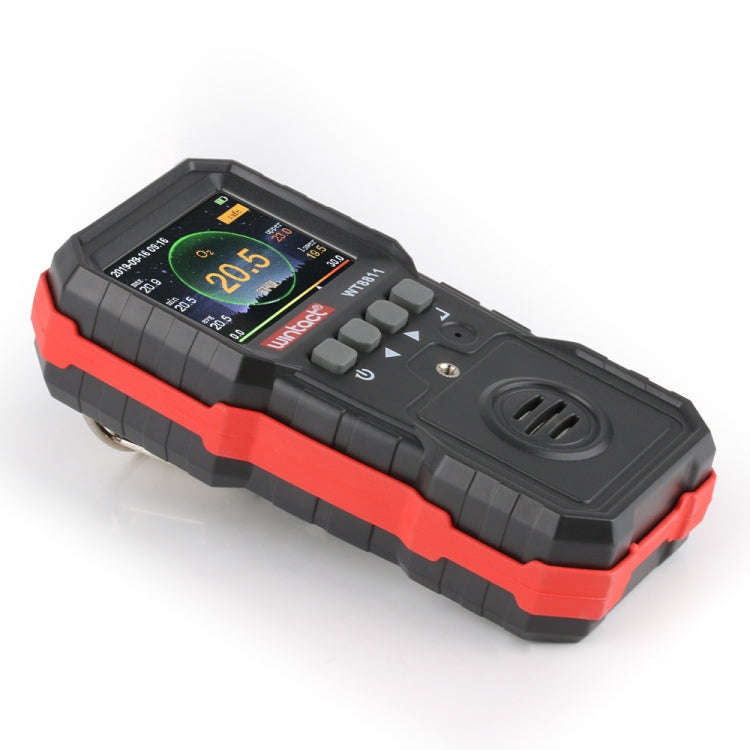 WINTACT WT8811 Compoud Gas Monitor LCD Display Rechargeable Multifunction 4 in1 Combustible O2 H2...