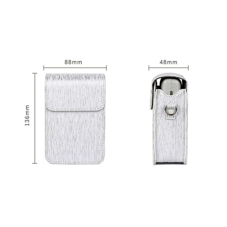 Richwell Brushed Camera Case PU Leather Case for Fujifilm Instax Mini Liplay Instant Camera(Gold)