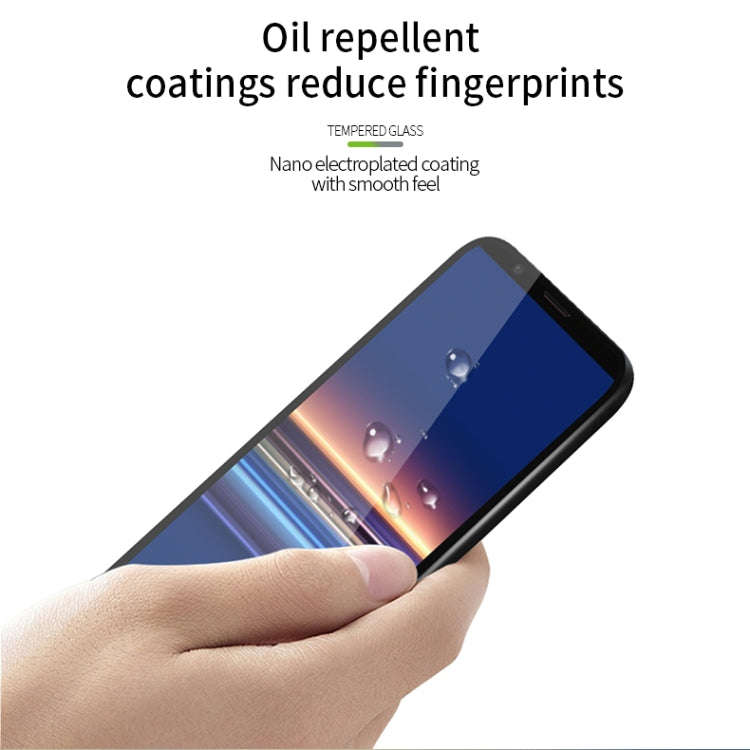 For Sony Xperia 5 / J9210 PINWUYO 9H 2.5D Full Screen Tempered Glass Film(Black)