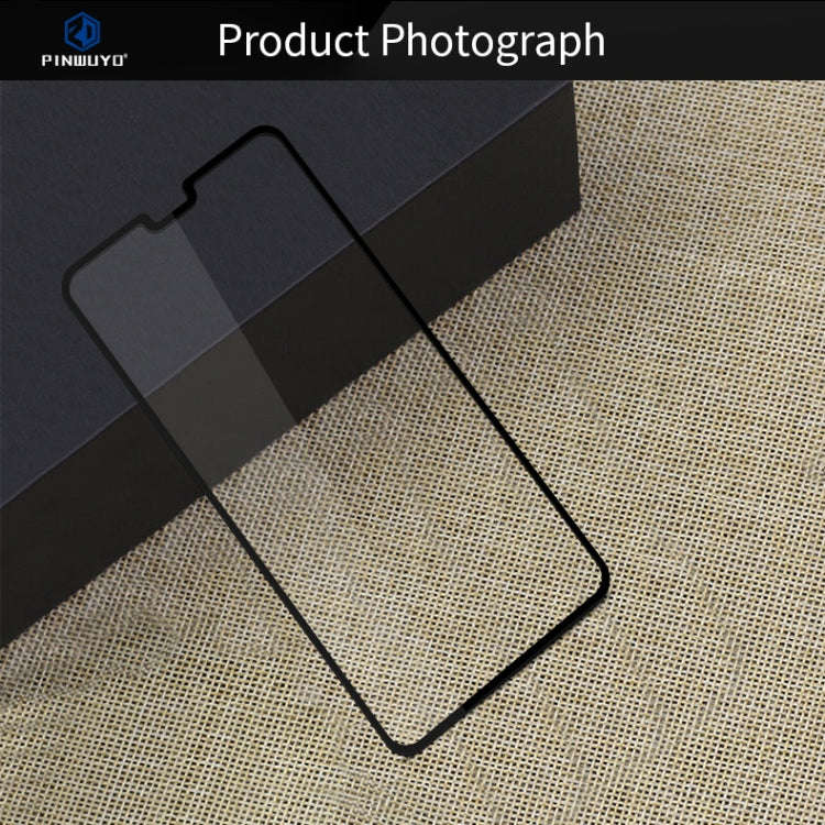 For Huawei Mate 30 PINWUYO 9H 2.5D Full Screen Tempered Glass Film(Black)
