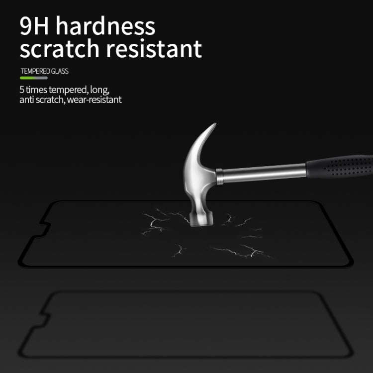 For Huawei Mate30 MOFI 9H 2.5D Full Screen Tempered Glass Film(Black)