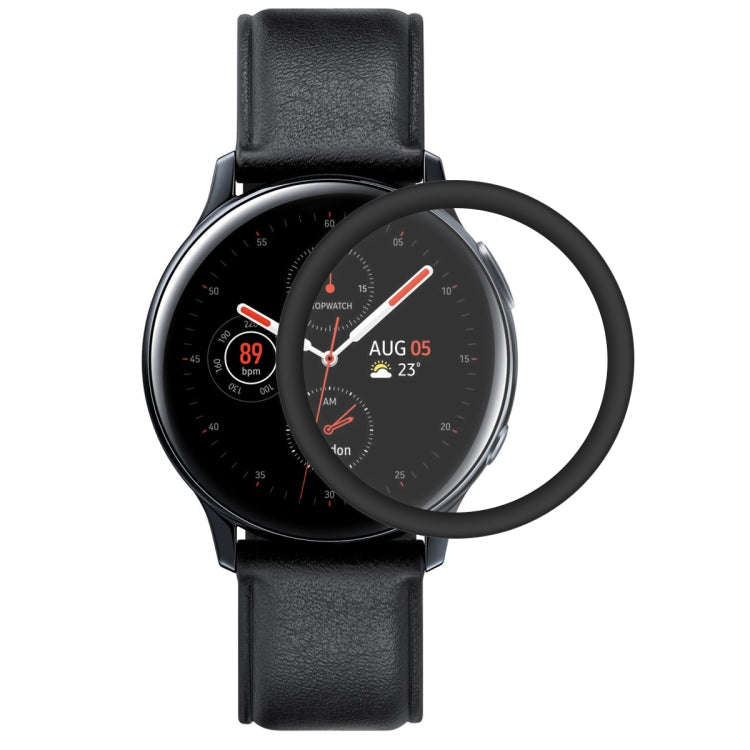 For Galaxy Watch Active 2 44mm ENKAY Hat-prince 3D Full Screen Soft TPU Edge + Soft Glass HD Scre...