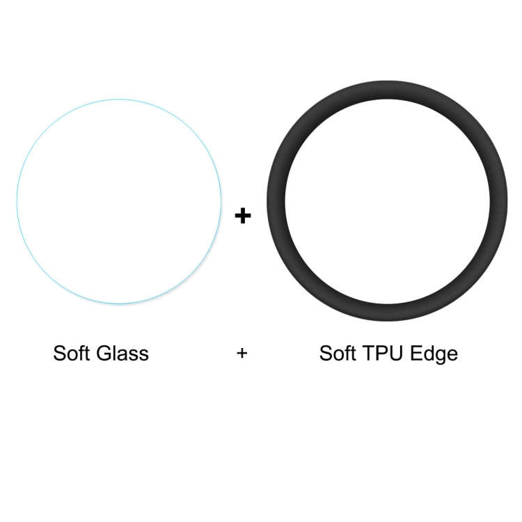 For Galaxy Watch Active 2 44mm ENKAY Hat-prince 3D Full Screen Soft TPU Edge + Soft Glass HD Scre...