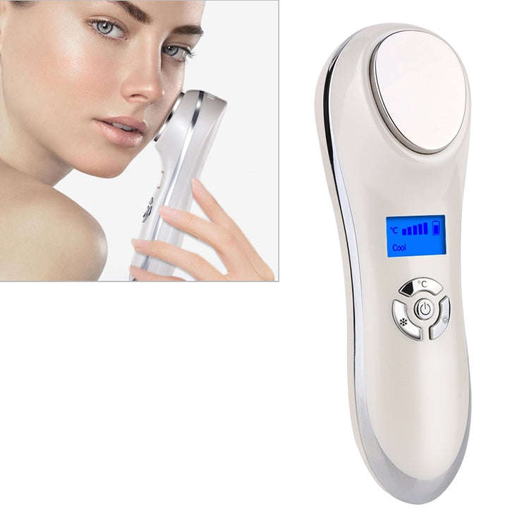 OFY-7901 Ultrasonic Cryotherapy Hot Cold Hammer Facial Lifting Vibration Massager Face Body Impor...