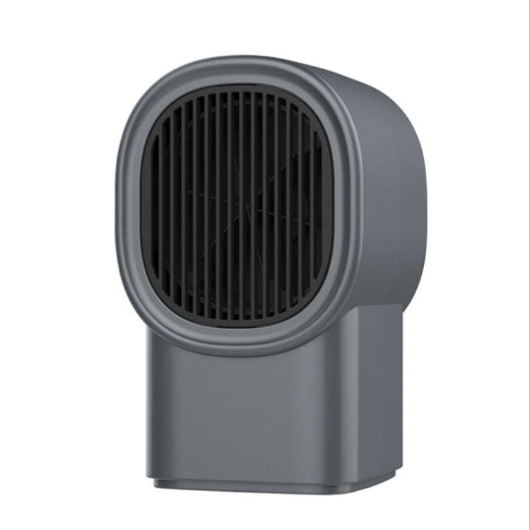 Home Heater Dormitory Small Silent Hot Air Blower(Gray)