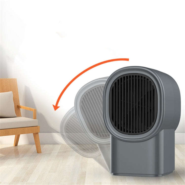 Home Heater Dormitory Small Silent Hot Air Blower(Red)