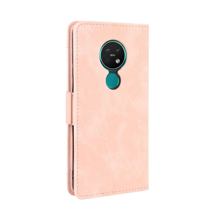 For Nokia 7.2 / 6.2 Wallet Style Skin Feel Calf Pattern Leather Case with Separate Card Slot(P...