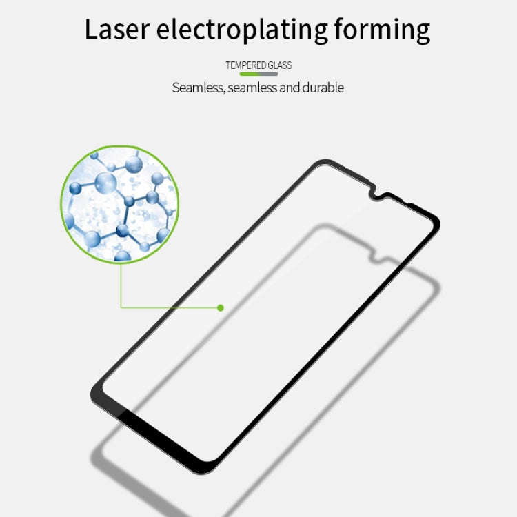 For LG K40s PINWUYO 9H 2.5D Full Screen Tempered Glass Film(Black)