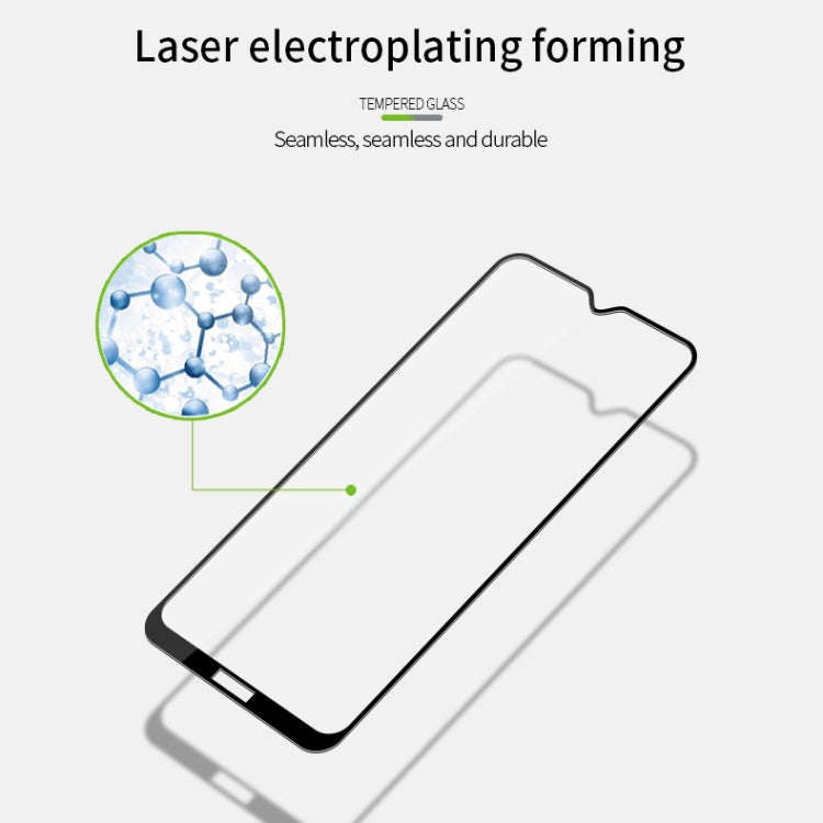 For Nokia 7.2 PINWUYO 9H 2.5D Full Screen Tempered Glass Film(Black)