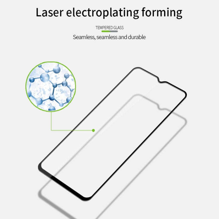 For Oneplus 7T MOFI 9H 2.5D Full Screen Tempered Glass Film(Black)