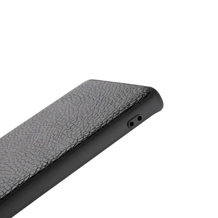 For Huawei P30 Pro Lychee Grain Cortex Anti-falling TPU Mobile Phone Shell Protective Case(Brown)