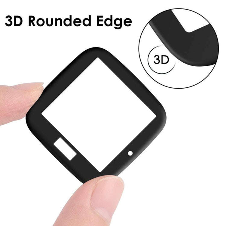 For Fitbit Versa (2018) ENKAY Hat-prince 3D Full Screen Soft TPU Edge + Soft Glass HD Screen Prot...