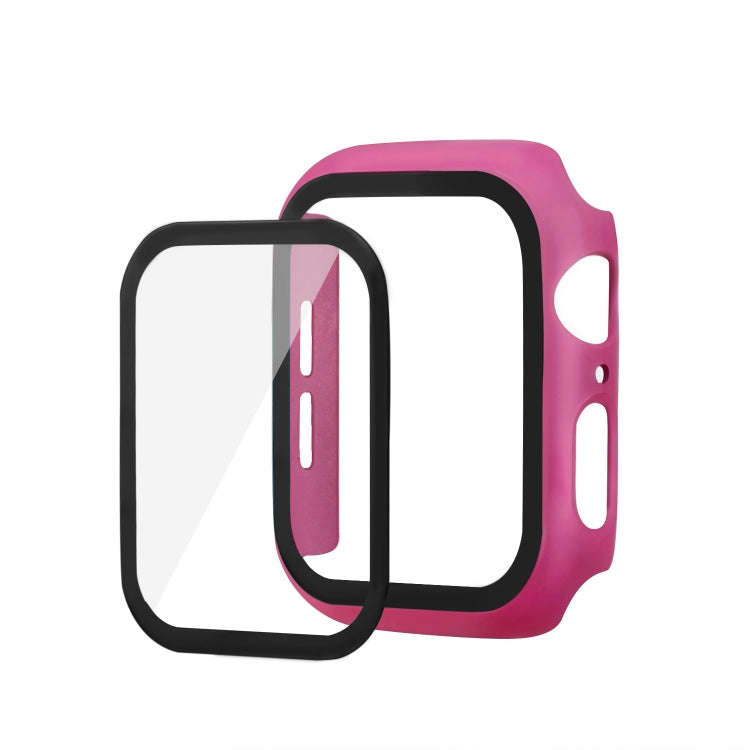 ENKAY Hat-prince Full Coverage PC Case + Tempered Glass Protector for Apple Watch Series 5 / 4 44...