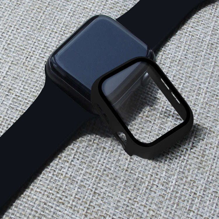 ENKAY Hat-prince Full Coverage PC Case + Tempered Glass Protector for Apple Watch Series 5 / 4 40...