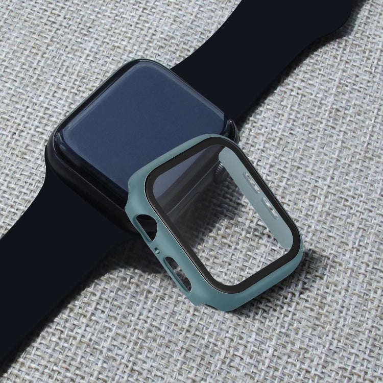 ENKAY Hat-prince Full Coverage PC Case + Tempered Glass Protector for Apple Watch Series 5 / 4 40...