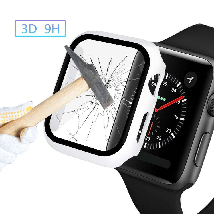 ENKAY Hat-prince Full Coverage PC Case + Tempered Glass Protector for Apple Watch Series 5 / 4 40...